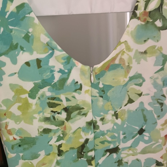 Dress the population with slit, long floral dress, beautiful size small - Picture 7 of 8